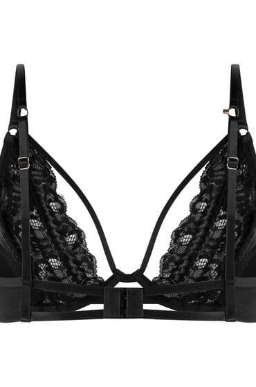 Hunkemöller Niet-voorgevormde beugel bh Cinnamon Zwart