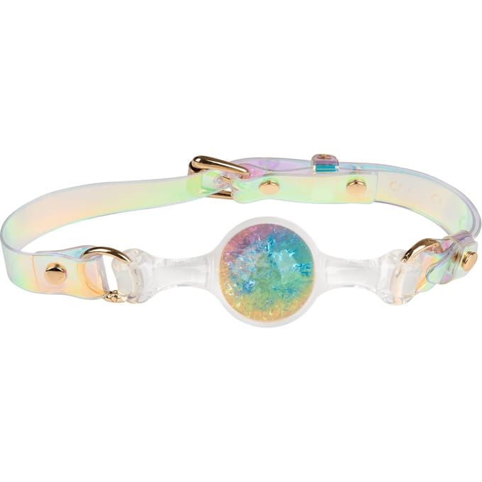 Ballknevel met holografische uitstraling