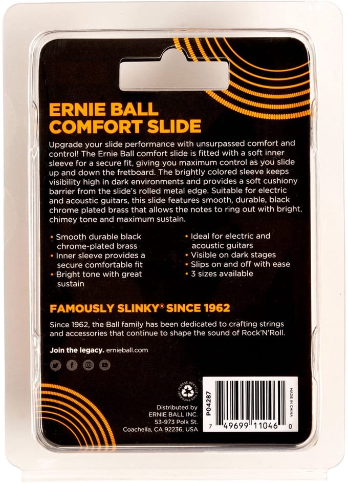 Ernie Ball EB4287 Comfort Slide small - Bottleneck