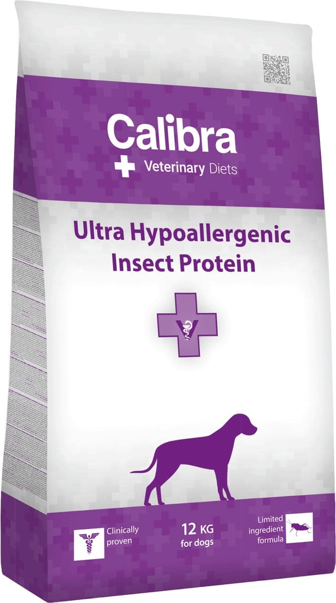 Calibra Veterinary Diets Ultra Hypoallergenic Insect - droog hondenvoer - 2kg