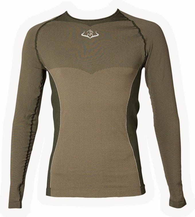Pasion Morena Thermal Compressive Technical Lange Mouwen Basislaag Groen M Man