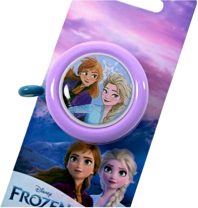 Disney Frozen 2 Fietsbel - Meisjes - Blauw Paars