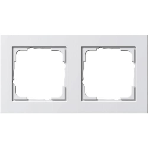 GIRA 0212 29 Frame 2-voudig E2, Standaard 55 Zuiver wit 1 stuk(s)