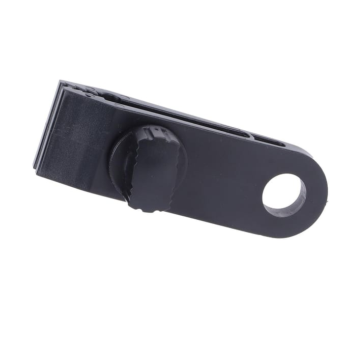 Plastic Clips Fixeren Groot Lichtgewicht Winddicht Verstelbare Tentklemmen voor Buitententen black