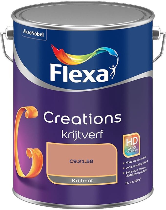 Flexa - Creations Muurverf Krijt - C9.21.58 - Mengverf - 5 L
