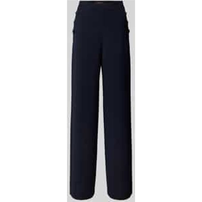 Stoffen broek met knoopsluiting, model 'RINA'