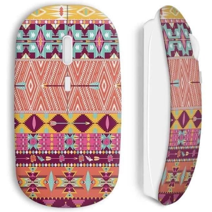 Souris Sans Fil Aztec style Art