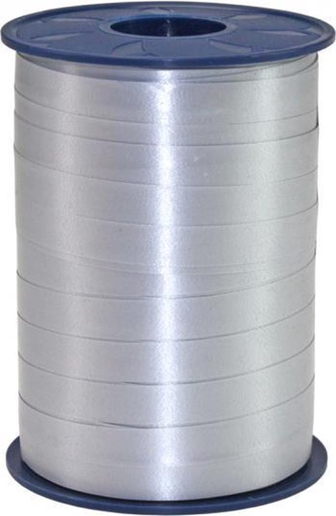 Cadeaulint zilver 10 mm.