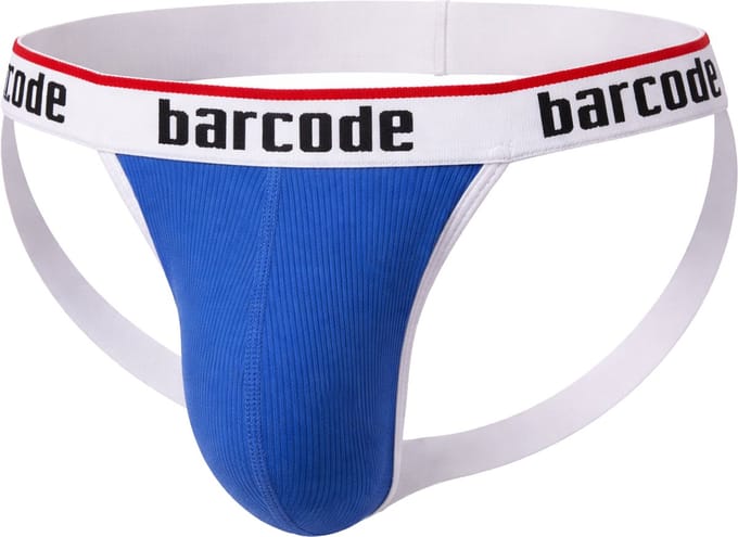 Barcode Berlin Cosme Jockstrap Royal - MAAT S - Heren Ondergoed - Jockstrap voor Man - Mannen Jock