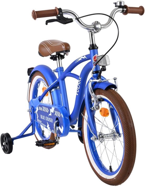 Volare Blue Cruiser Kinderfiets - Jongens - 16 inch - Blauw
