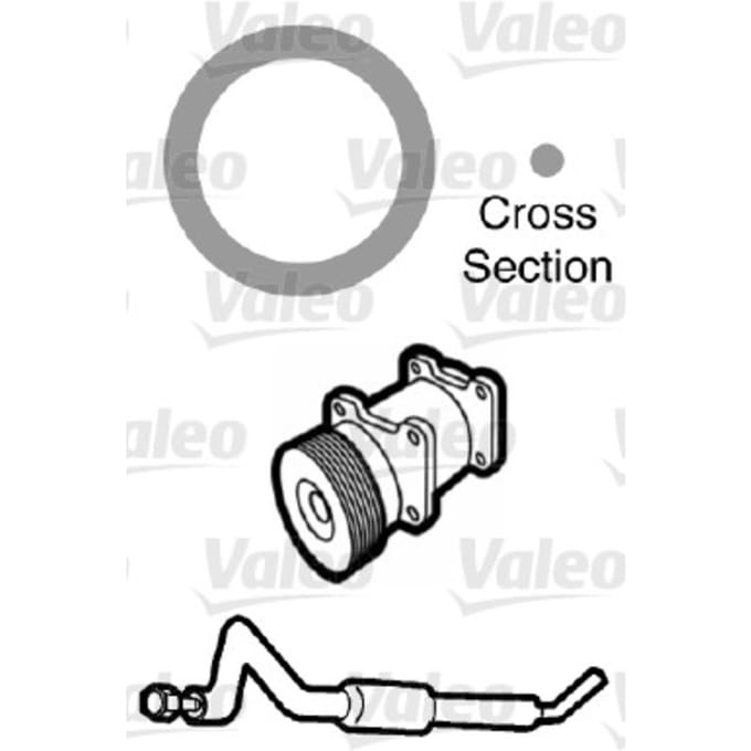 Pakking, koelvloeistofleiding VALEO 509744