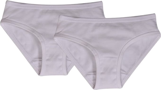 Woody Meisjes slip - duopack, roze dots , Basis ondergoed - 4 jaar