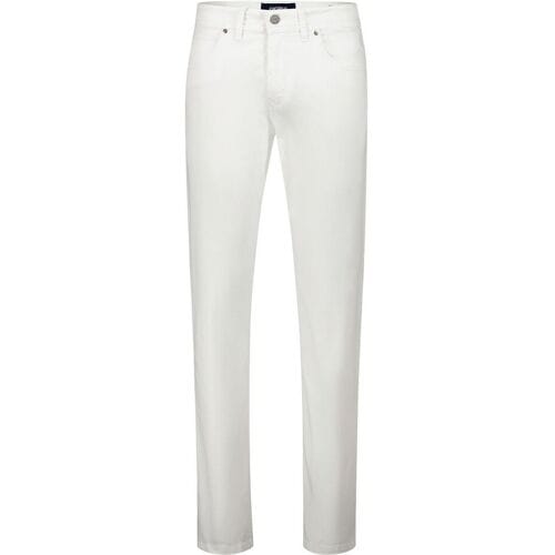 Gardeur Jeans Bradley 5-Pocket Uni Wit / male