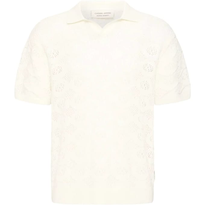 slim fit poloshirt in brei-look model 'Angvig'