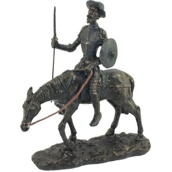 Beeldjes Signes Grimalt Figuur Don Quijote Paard