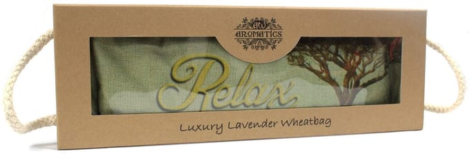 Ancient Wisdom - Luchtverfrisser - Lavendel tarwezakje in geschenkverpakking - geurzakje - aromatherapie - eucalyptus - interieurverfrisser - geur