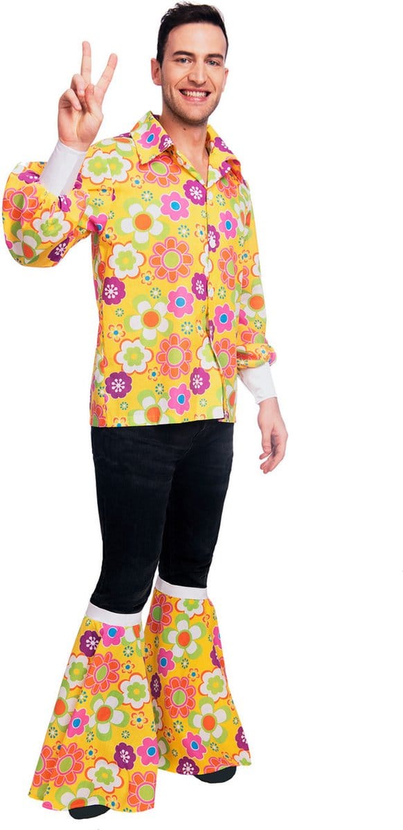 Amscan Verkleedkostuum Flower Power Heren Polyester Xl