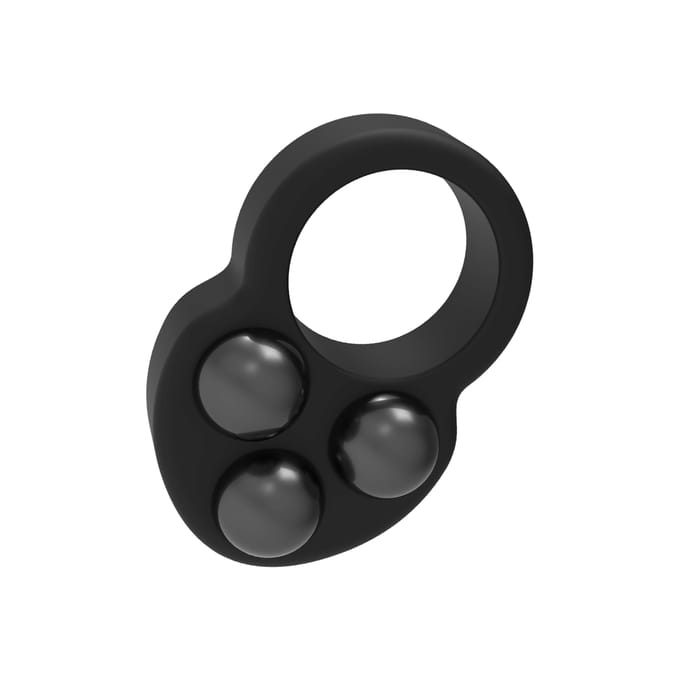 Dreamtoys Ramrod penisring Triple Weight - Zwart