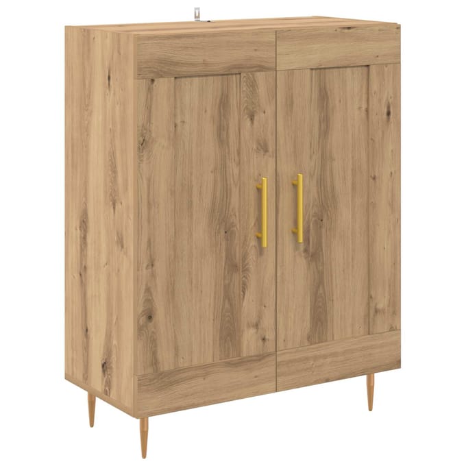 vidaXL Dressoir Artisan Eiken 69,5 x 34 x 90 cm