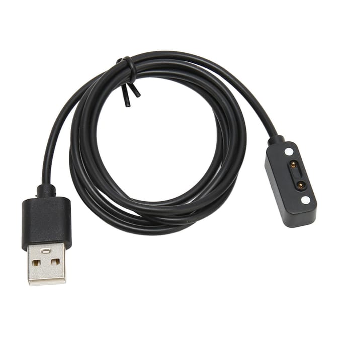 Smartwatch Laadkabel 1m USB Magnetische Oplader voor Xiaomi Mi Rabbit 4X 4C 5C 6C 5X 3C Xiaoxun black