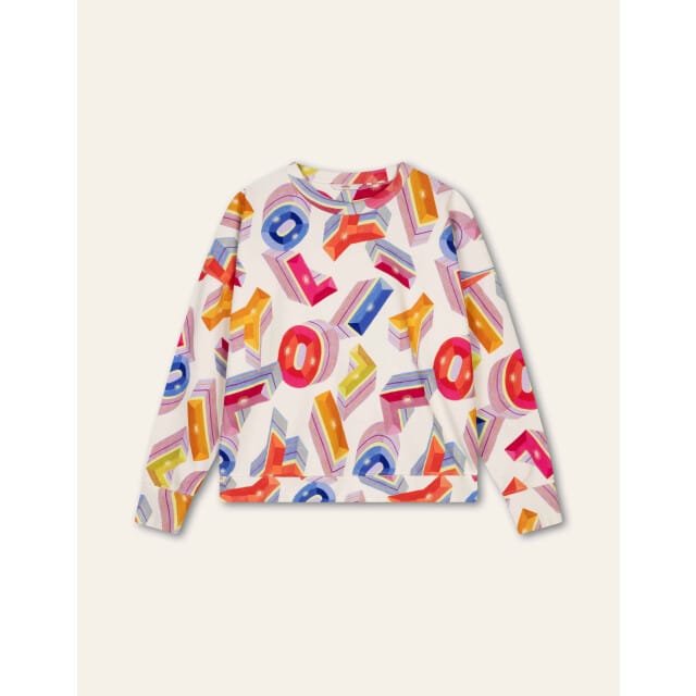 Oilily Hoppin Sweater- maatS Almond Oil