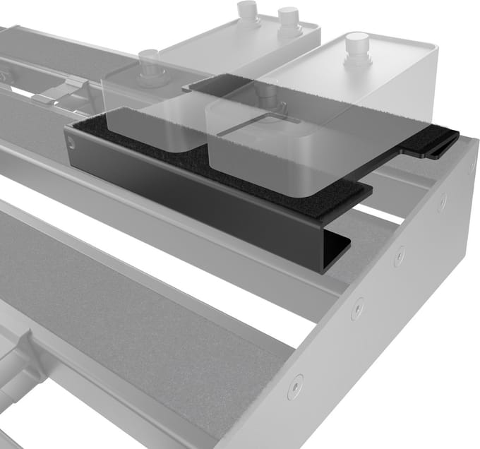 D'Addario PW-XPNDPR-02 Double Pedal Riser - Pedalboard voor gitaren