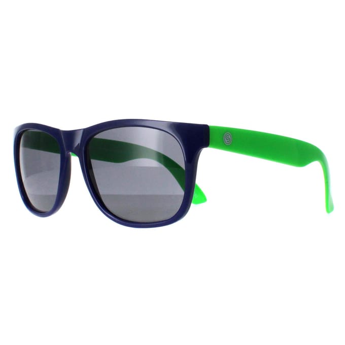 Smarty X2133 C blauw neongroen grijs zonnebril