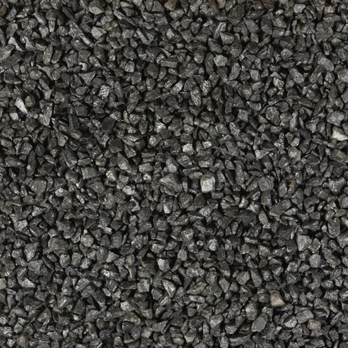 35 stuks! Basalt split zwart 8/11 mm 20 kg Gardenlux