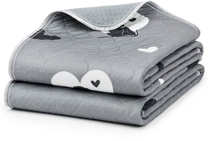 lionto herbruikbare puppy pads, wasbaar & antislip, 2-pack 183x183 cm