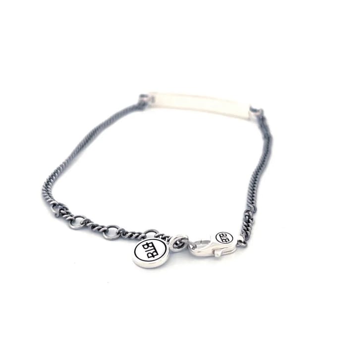 BtB 901 L enkelband essential logo in 925 zilver