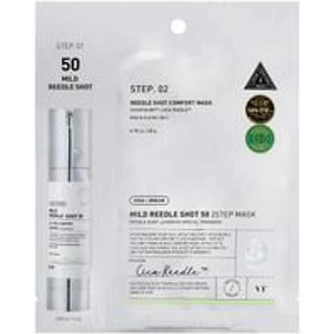 VT Cosmetics Mild Reedle Shot 50 2-Step Mask 1EA (EU Package)
