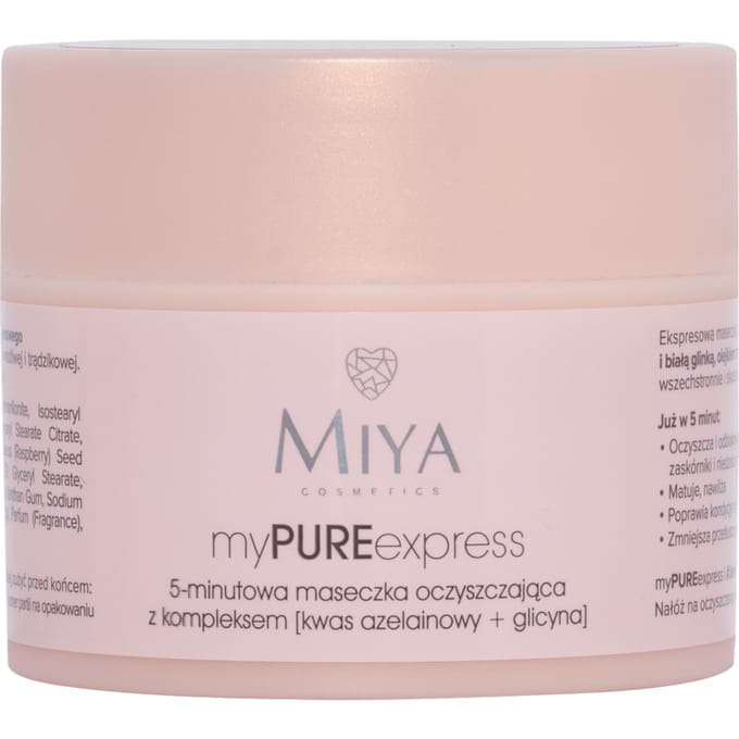 MIYA Cosmetics myPUREexpress 5-minute Cleansing Mask 50 g