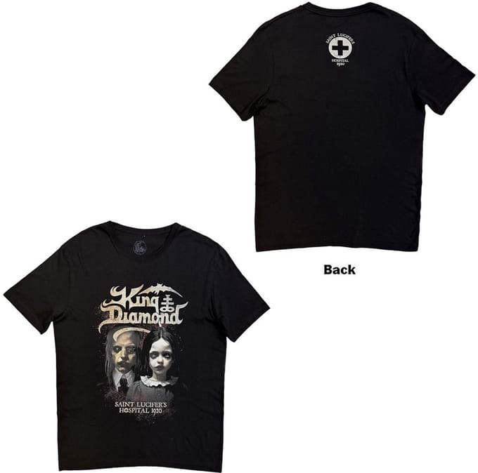 King Diamond - Saint Lucifer's Hospital Heren Tshirt - M - Zwart
