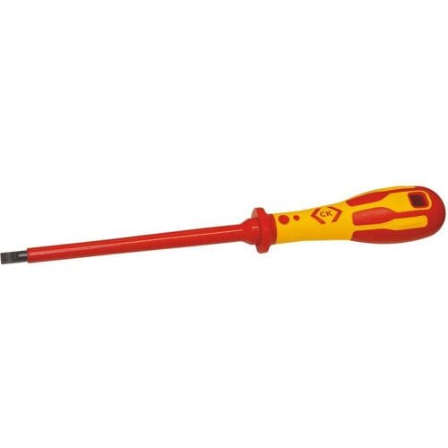 VDE Platte schroevendraaier C.K Dextro VDE T49144-080 Kopbreedte: 8 mm Koplengte: 175 mm