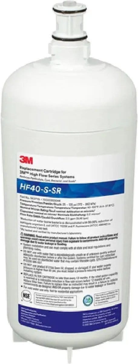 3M High Flow Carbonless Waterfilter HF40-S-SR
