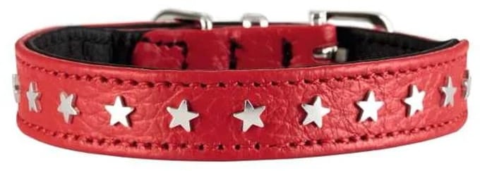 Hunter Hondenhalsband Capri Mini Rood Maat 32