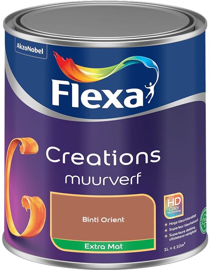 Flexa - Creations Muurverf Extra Mat - Binti Orient - Mengverf - 1 L