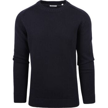 KnowledgeCotton Apparel Pullover Navy - Maat M - Heren - Pullovers