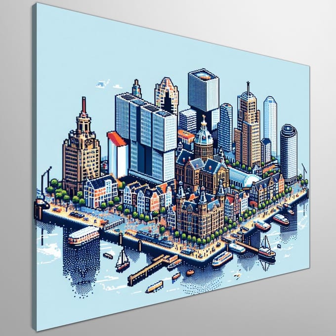 Kunstprint | Wanddecoratie | Canvas | 40 × 40 cm
