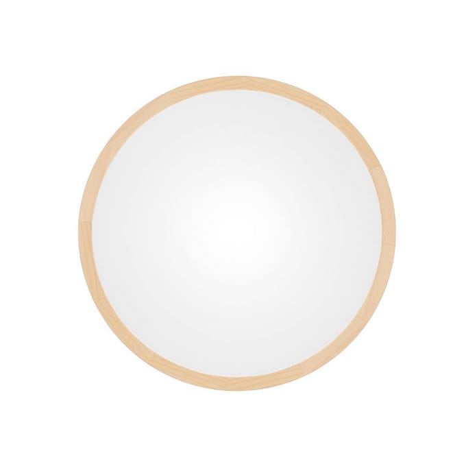 TEMAR LIGHTING Plafondlamp Cleo DR800, grenenhout, Ø 80 cm, 6-lamps, E27