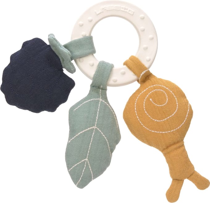 Laessig Naturel Rubber Bijtring Snail