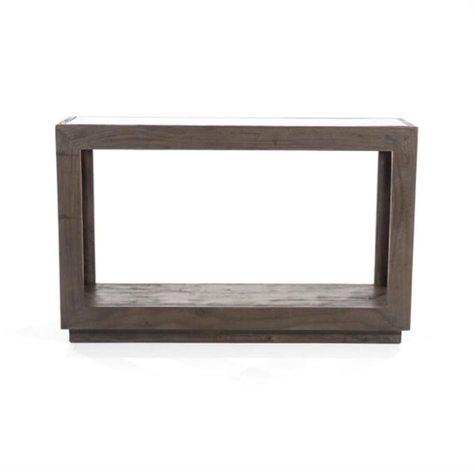 Sidetable Liam 120x35cm - bruin | Eleonora