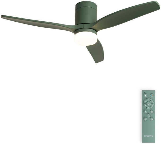 CREATE - Stille 40W plafondventilator met technische ABS bladen in verschillende maten - WIND CALM
