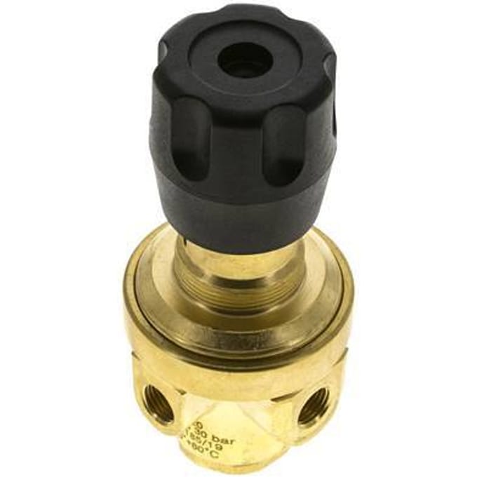 Drukregelaar G1/4'' 490l/min 0.1-1.5bar/1-22psi Messing
