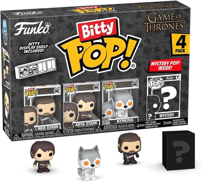 Beeldje Funko Bitty POP Game of Thrones Ned Stark (x4)