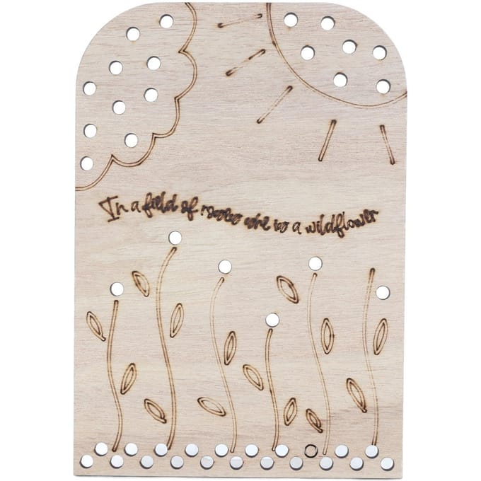 Fête des Mères Bouquet de Fleurs en Bois Piquet de Planche Support à Fleurs white