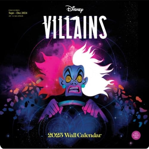 Disney Villains 2025 Wall Calendar - Disney - Chronicle Books