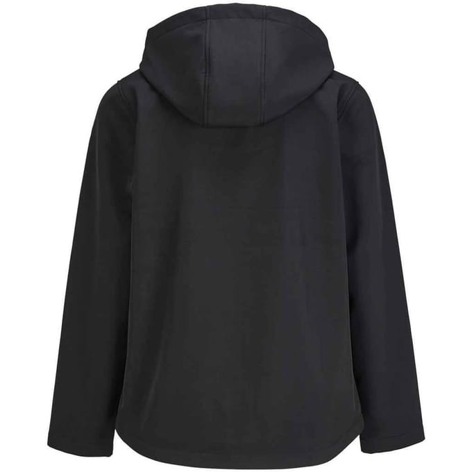 SOLS Dames Race Capuchon Soft Shell Jas (Zwart)