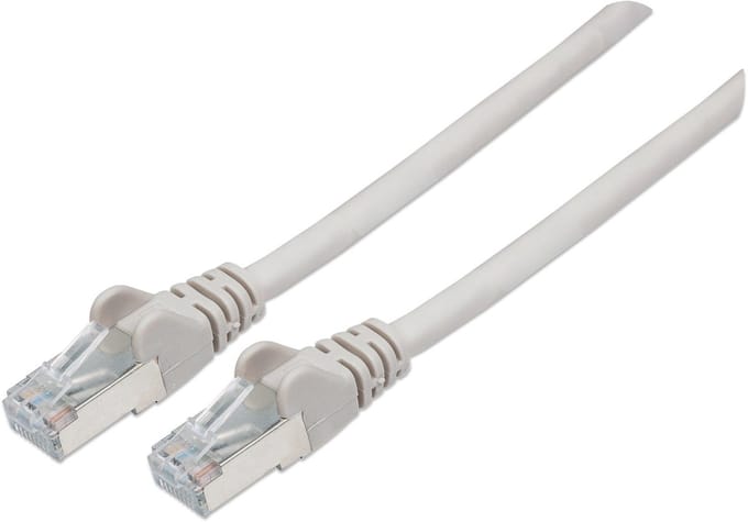 Intellinet - 736749- 10m - CAT6a - S/FTP - netwerkkabel - (S-STP) - Grijs