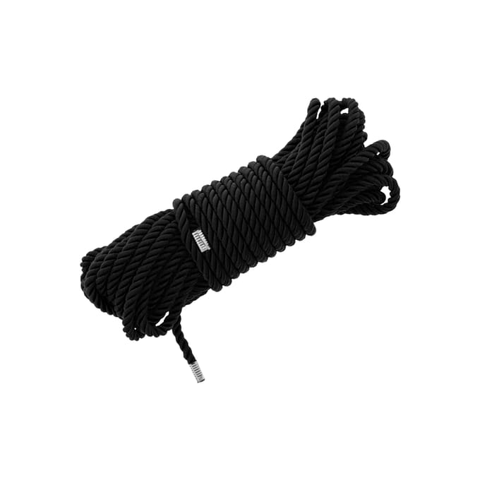 Blaze - Deluxe bondagetouw 10 meter - Zwart